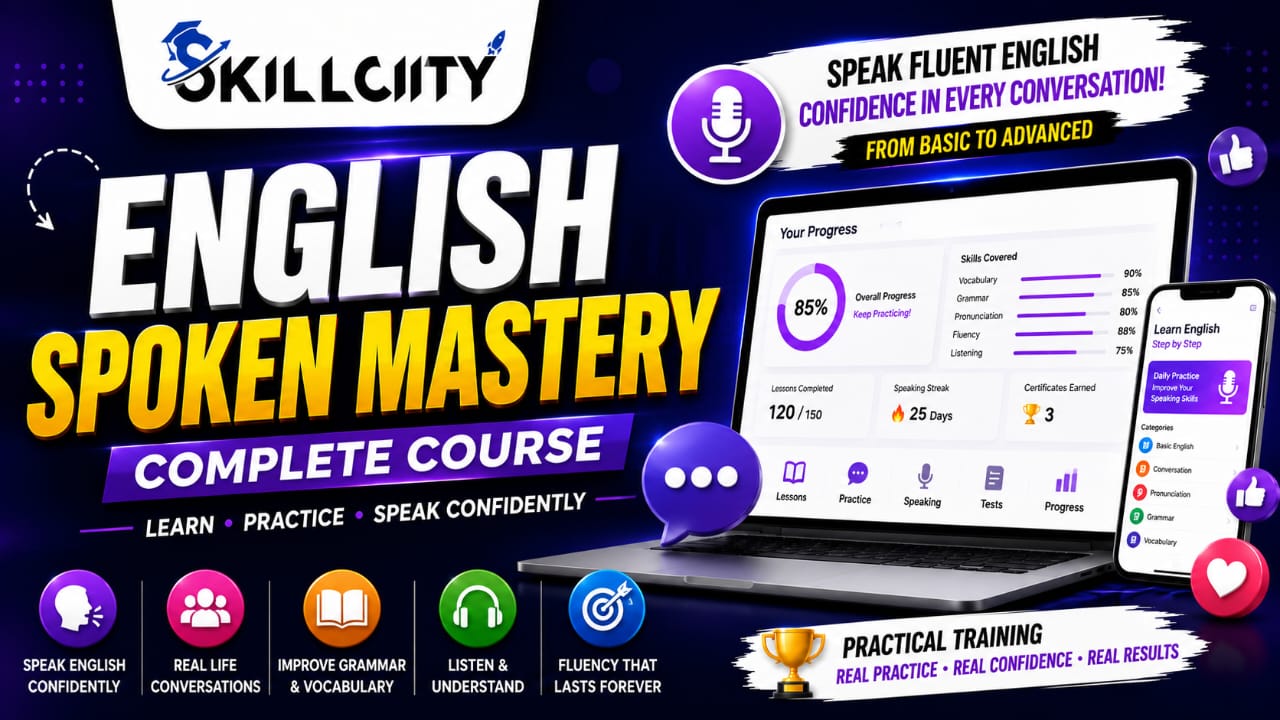 English Spoken  Mastery Image